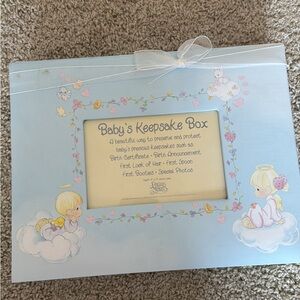 Baby's Keepsake Box with Precious Moments Design